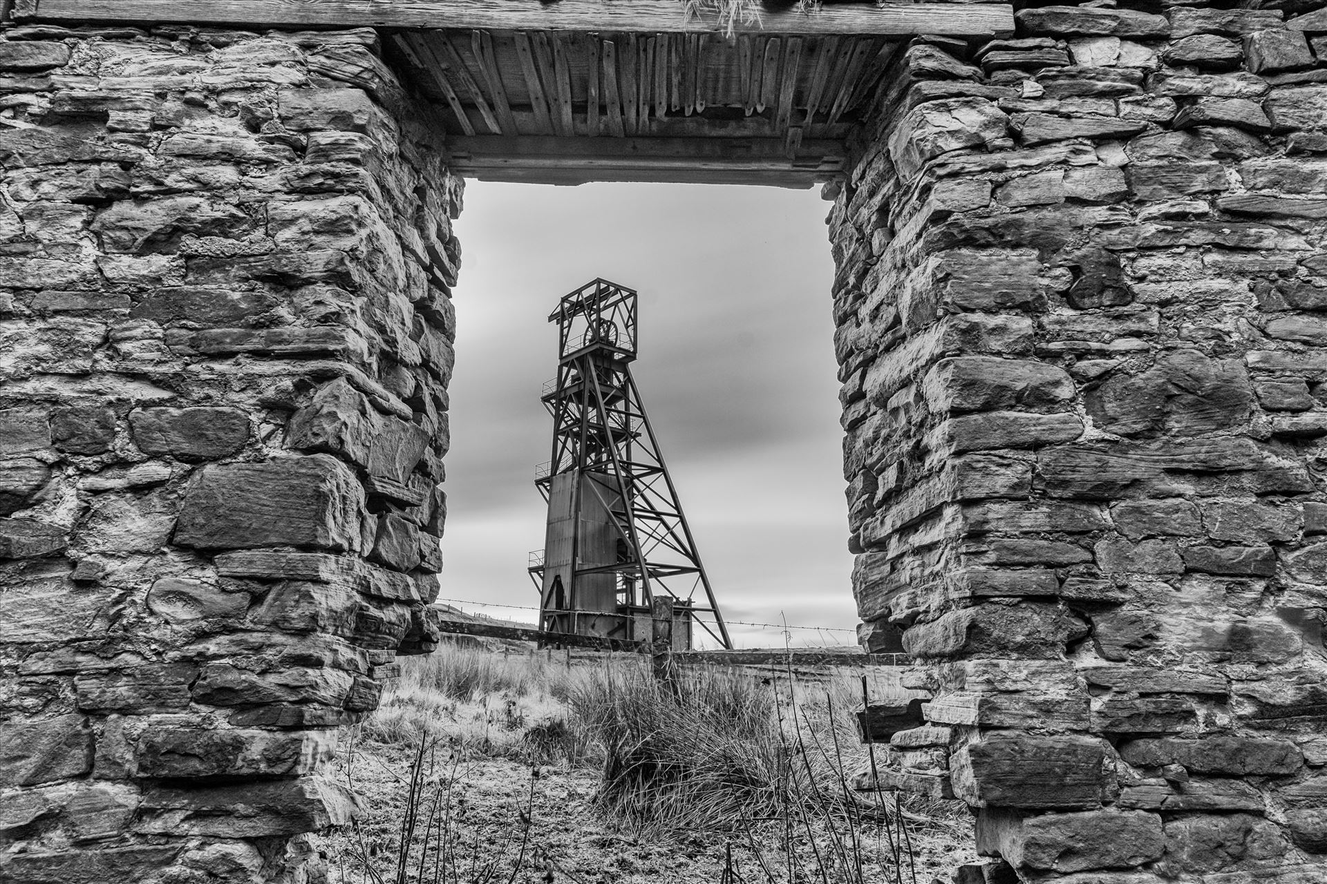 Groverake mine, Weardale - This mine in a remote part of Weardale was first in operation in the 18th century, initially mining for iron ore but this was not as productive as had been hoped so they later switched to mining for fluorspar until the closure in 1999. by philreay