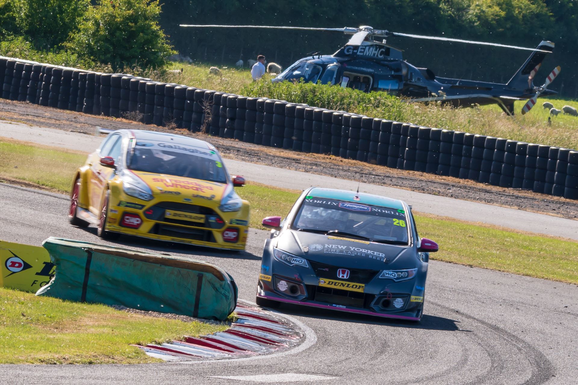 British Touring Car Championship at Croft circuit 05 -  by philreay