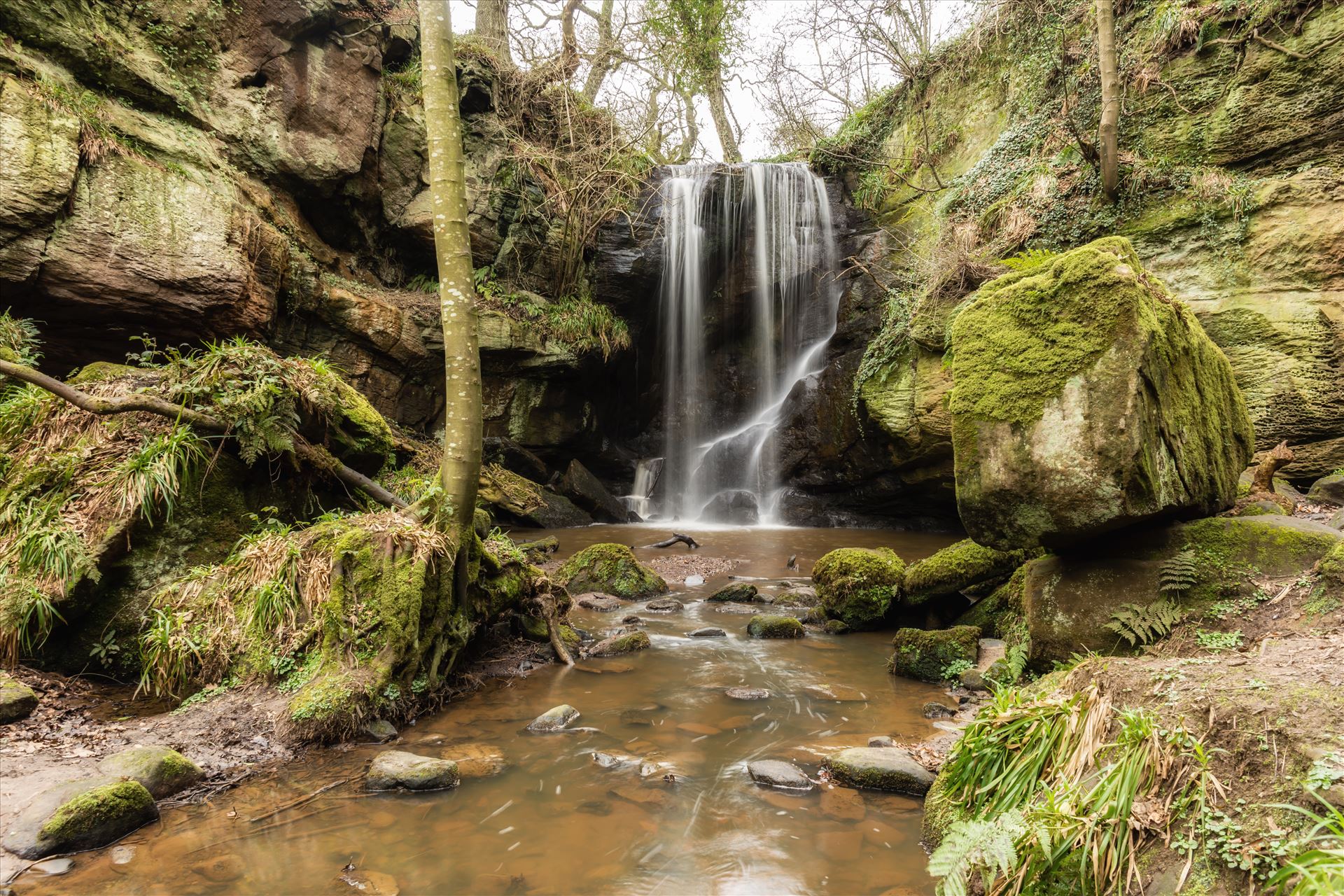 Roughing Linn, Northumberland. - Tucked away in north Northumberland is this hidden gem that is Roughting Linn waterfall. by philreay