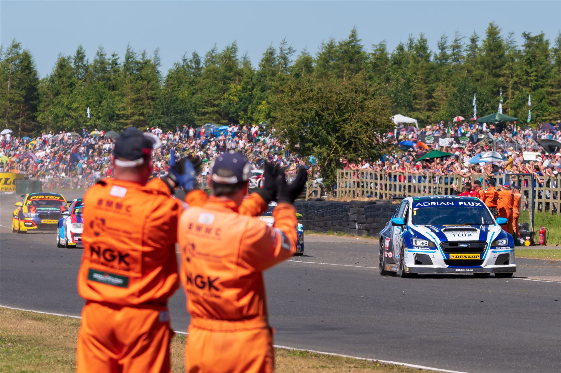 British Touring Car Championship at Croft circuit 08 -  by philreay