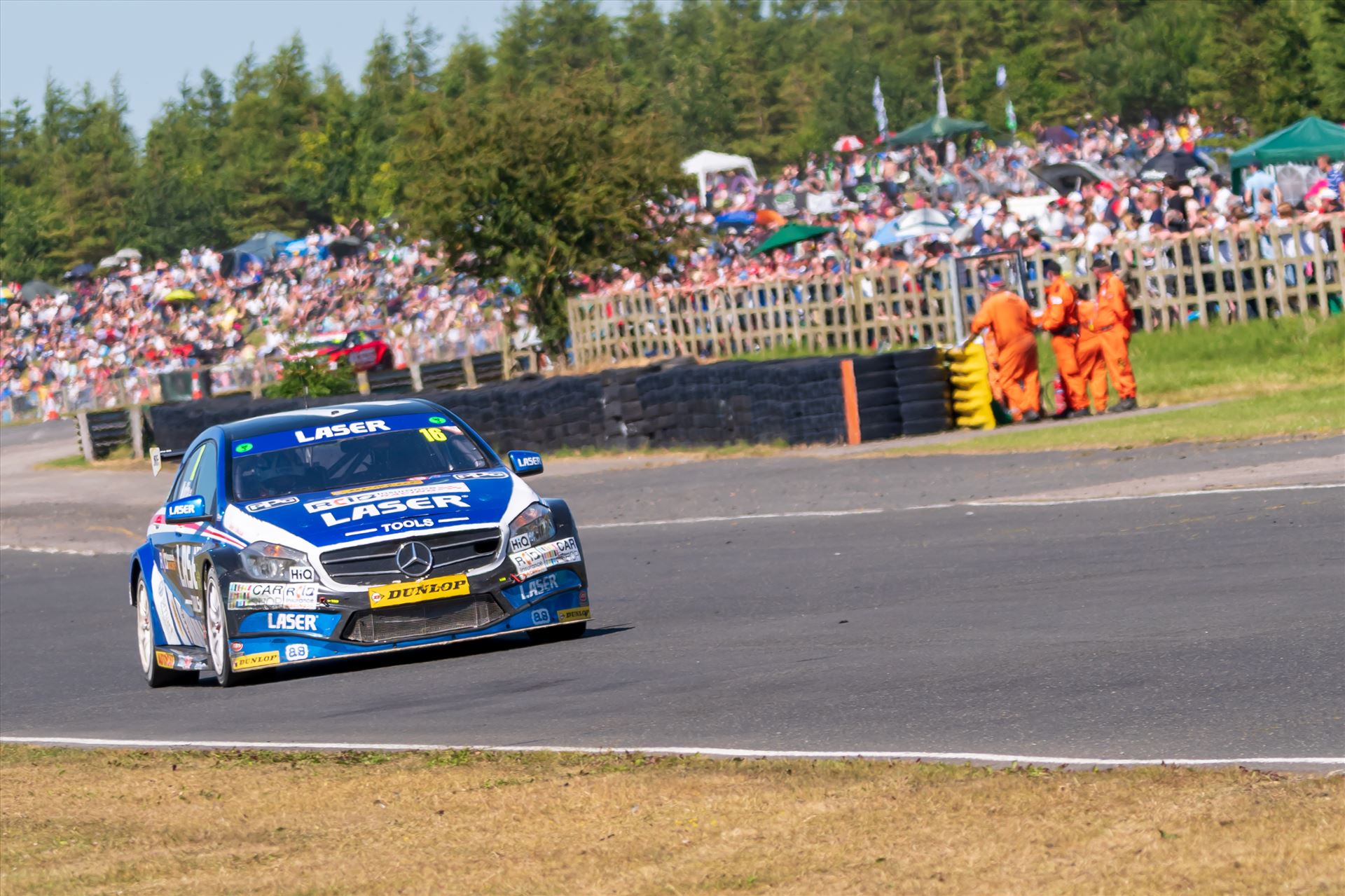 British Touring Car Championship at Croft circuit 12 -  by philreay