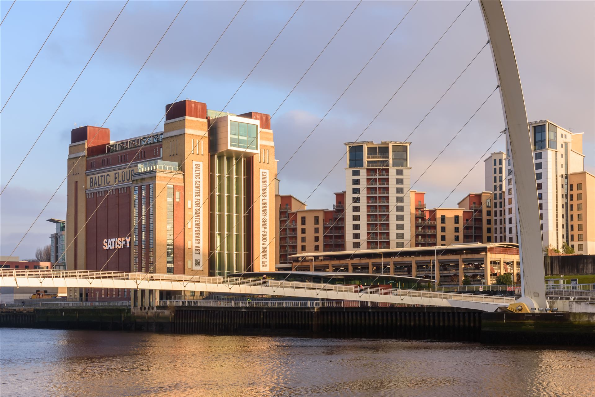 The Baltic arts centre - The Baltic centre for contemporary arts was opened in 2002 & is housed in a converted flour mill that was originally opened in 1950 by Rank Hovis. by philreay