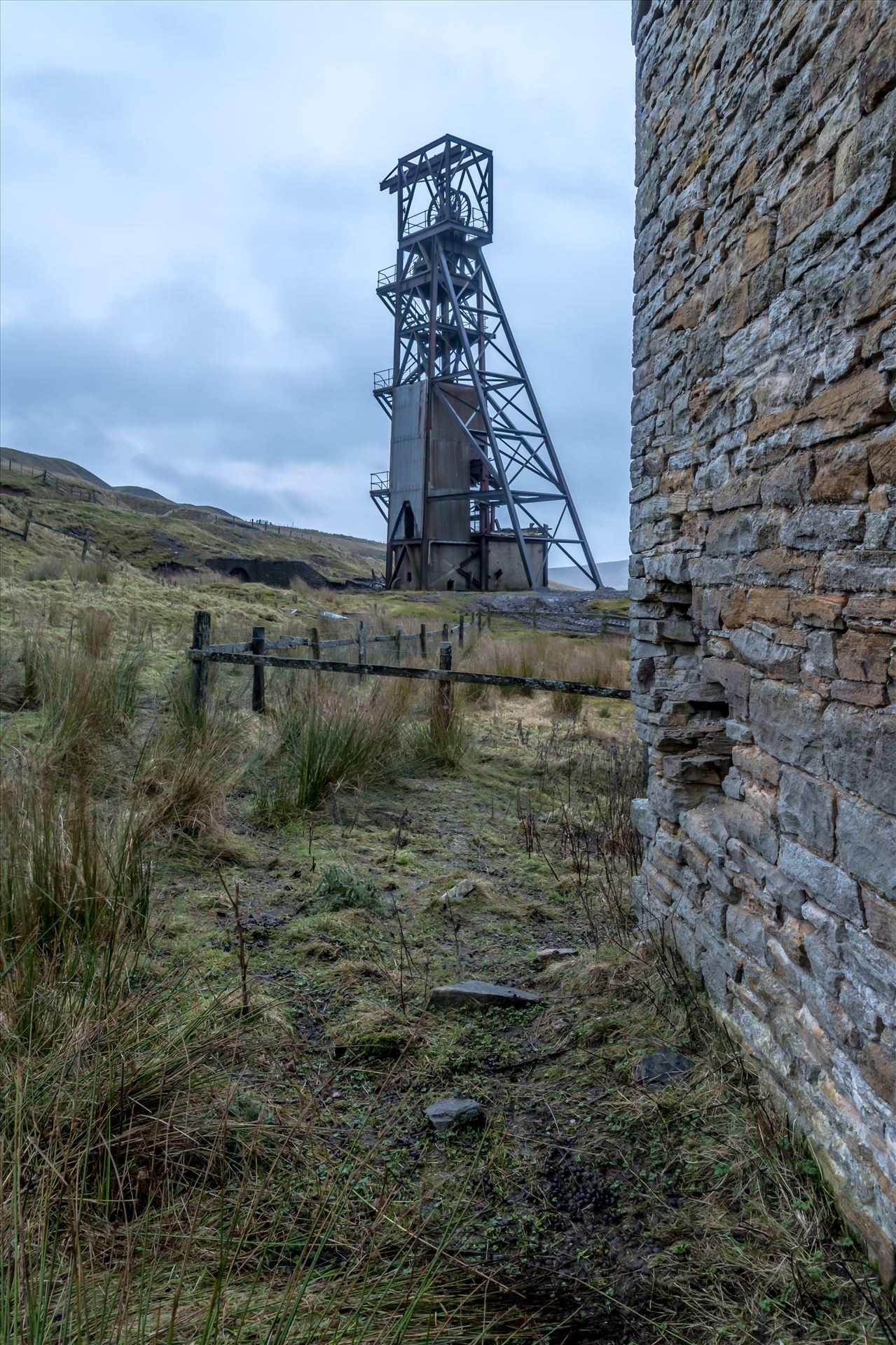 Groverake mine, Weardale - This mine in a remote part of Weardale was first in operation in the 18th century, initially mining for iron ore but this was not as productive as had been hoped so they later switched to mining for fluorspar until the closure in 1999. by philreay