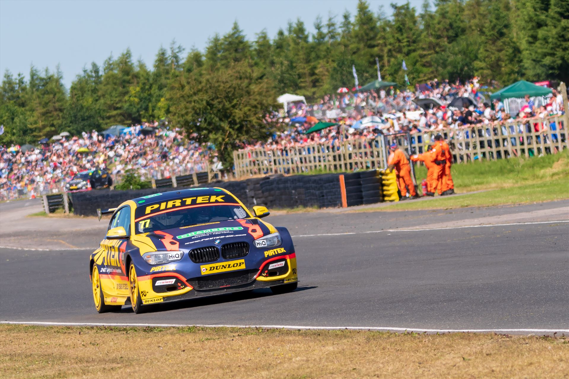 British Touring Car Championship at Croft circuit 13 -  by philreay