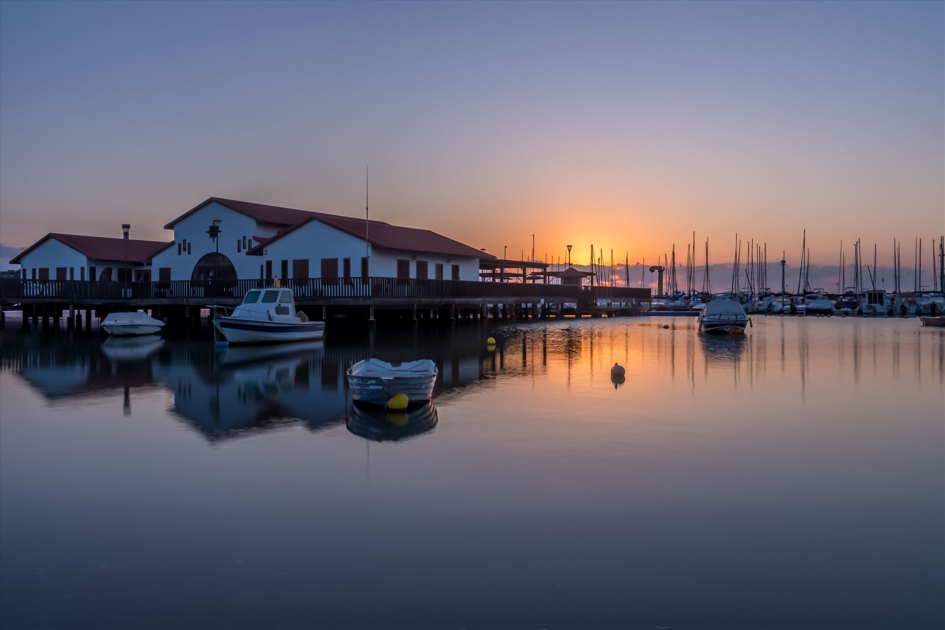 Sunrise at Los Alcazares -  by philreay