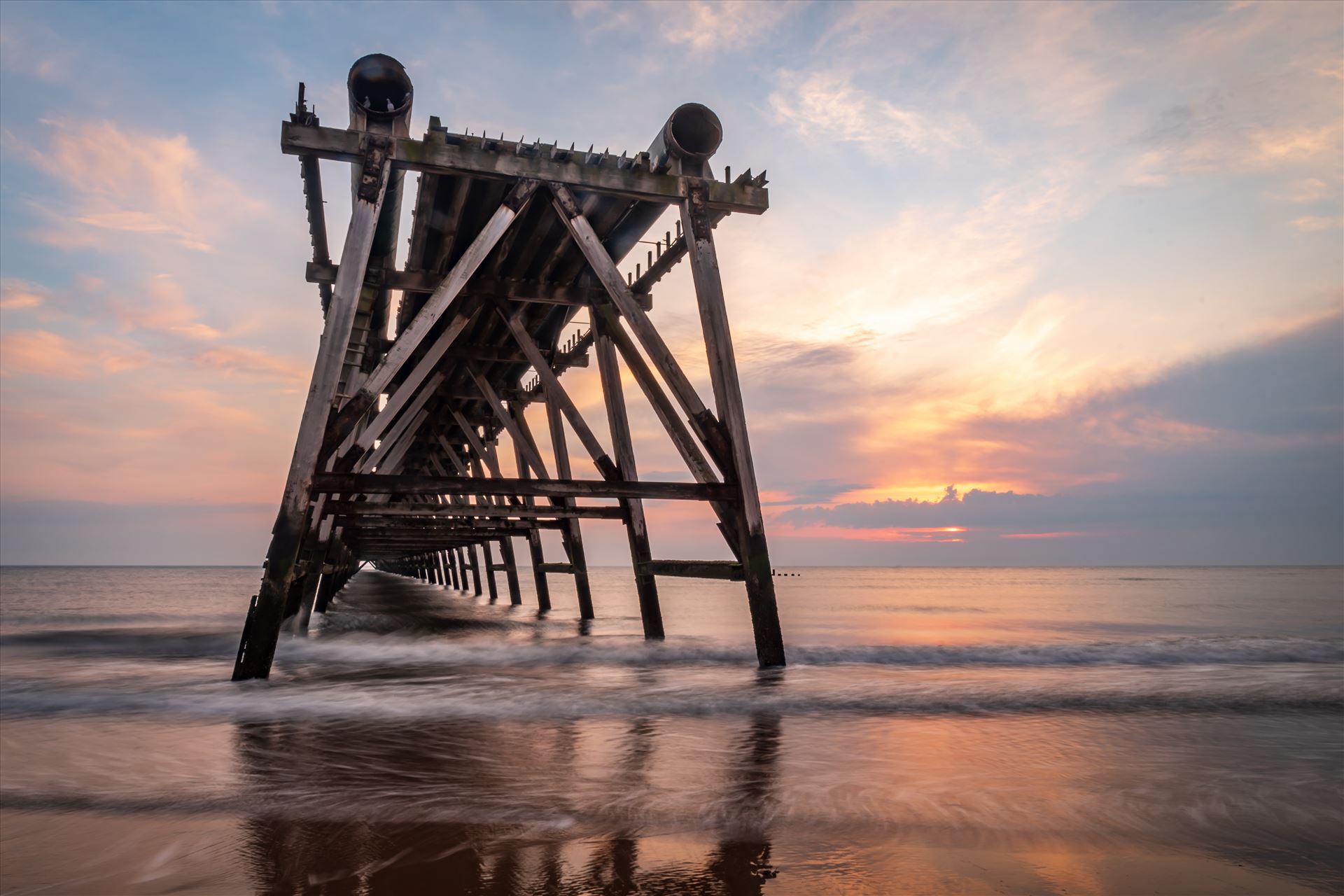 Steetley Pier, Hartlepool 003 - Taken at Steetley Pier, Hartlepool. The pier is all that remains of the former Steetley Magnesite works. by philreay