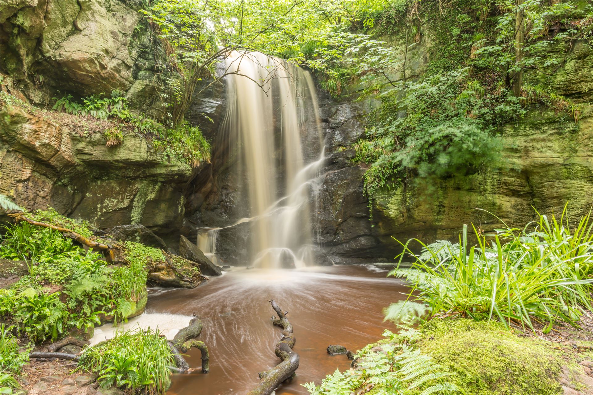 Roughing Linn, Northumberland. - Tucked away in north Northumberland is this hidden gem that is Roughting Linn waterfall. by philreay