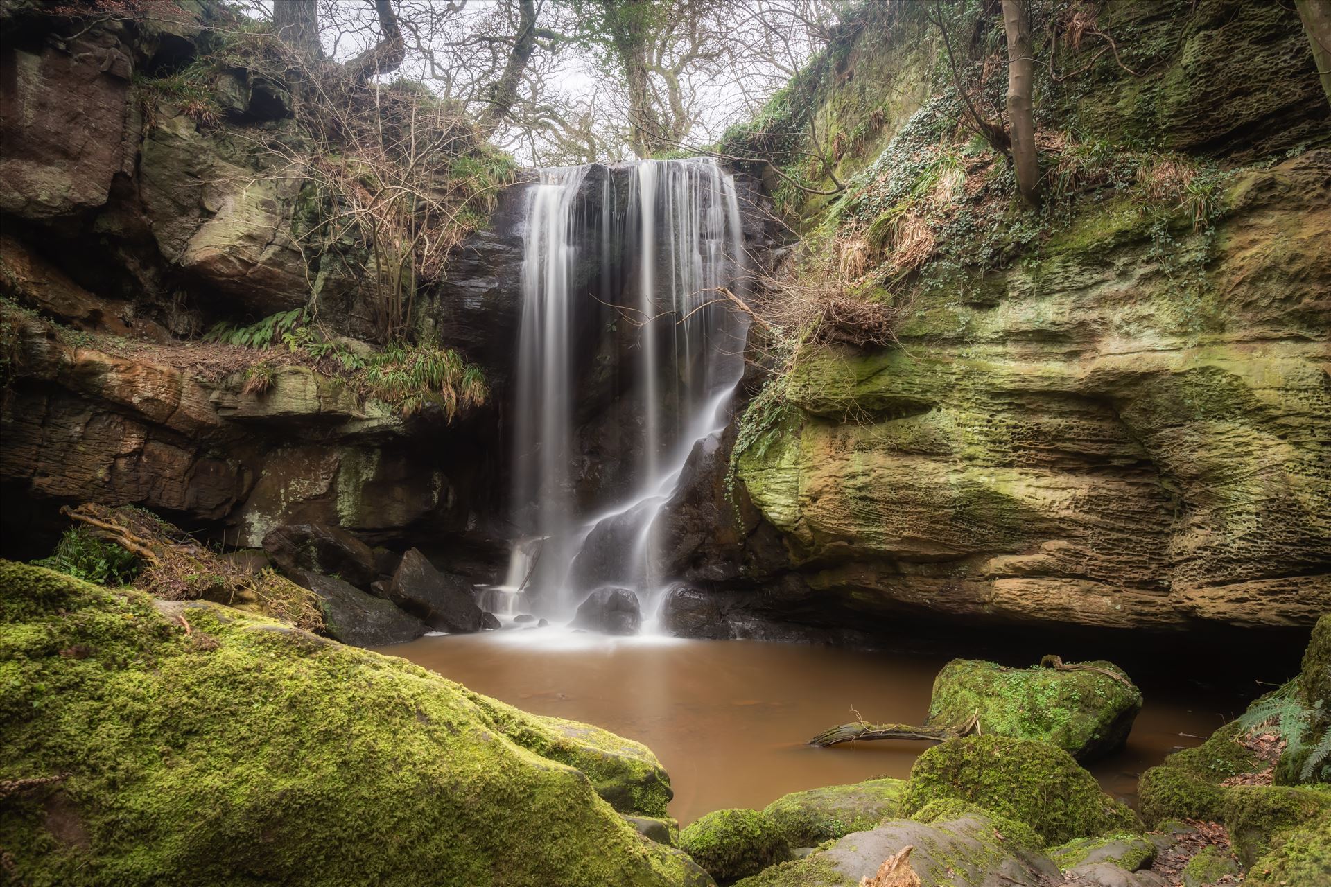 Roughing Linn, Northumberland. - Tucked away in north Northumberland is this hidden gem that is Roughting Linn waterfall. by philreay