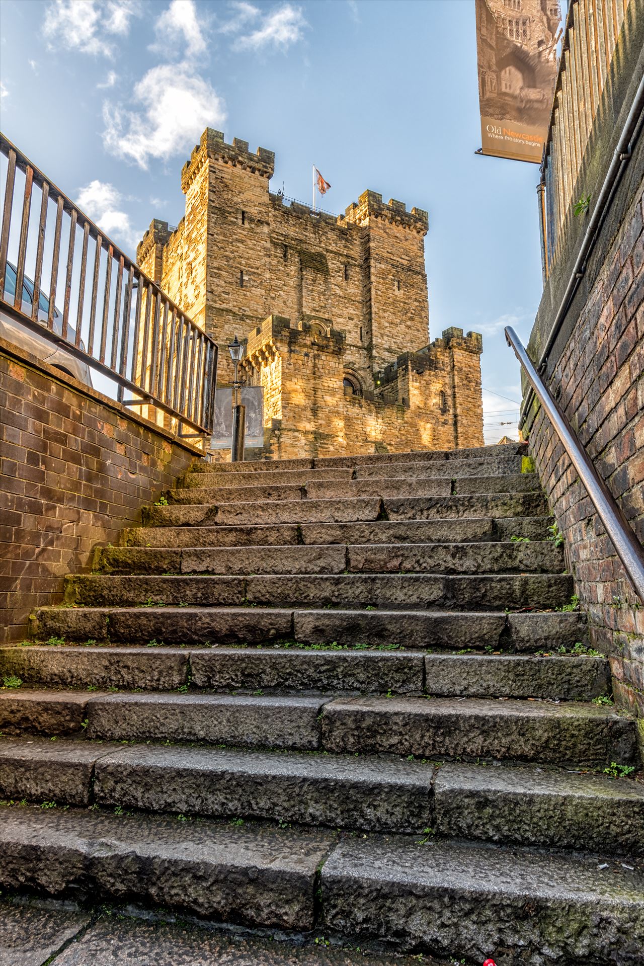 The Castle Keep - The Castle, Newcastle is a medieval fortification in Newcastle upon Tyne, built on the site of the fortress which gave the City of Newcastle its name. by philreay