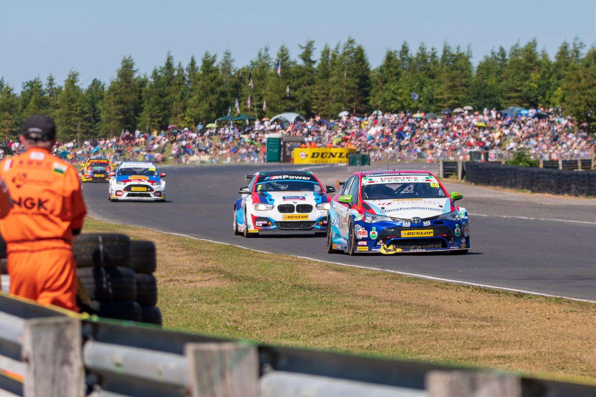 British Touring Car Championship at Croft circuit 14 -  by philreay