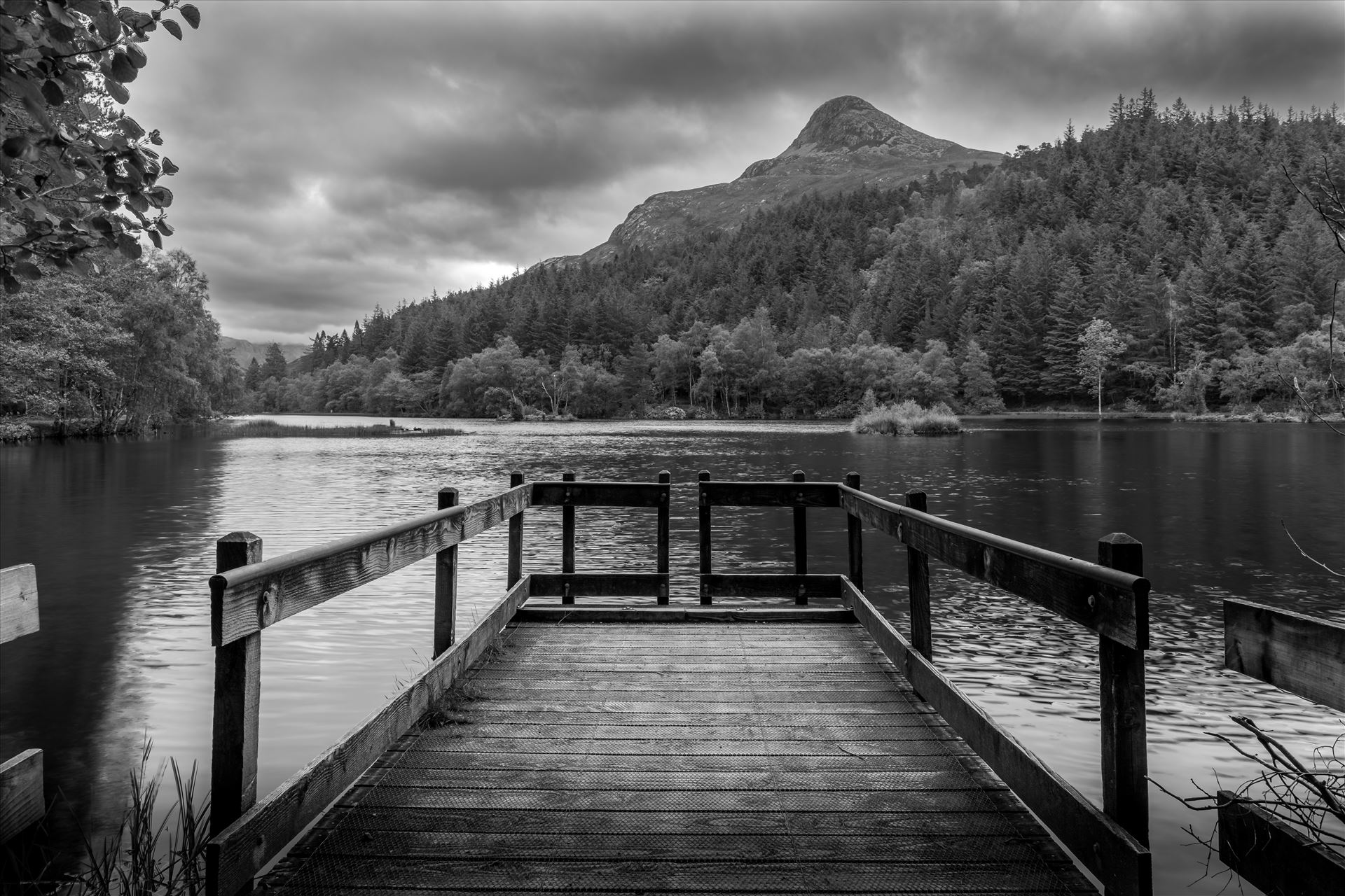 Glencoe Lochan - Glencoe Lochan is a tract of forest located just north of Glencoe village in the Scottish Highlands by philreay
