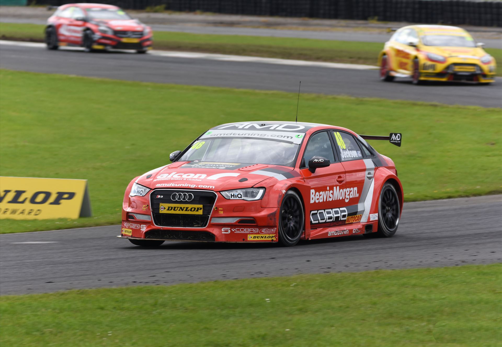 British Touring Car Championship at Croft circuit 19 -  by philreay