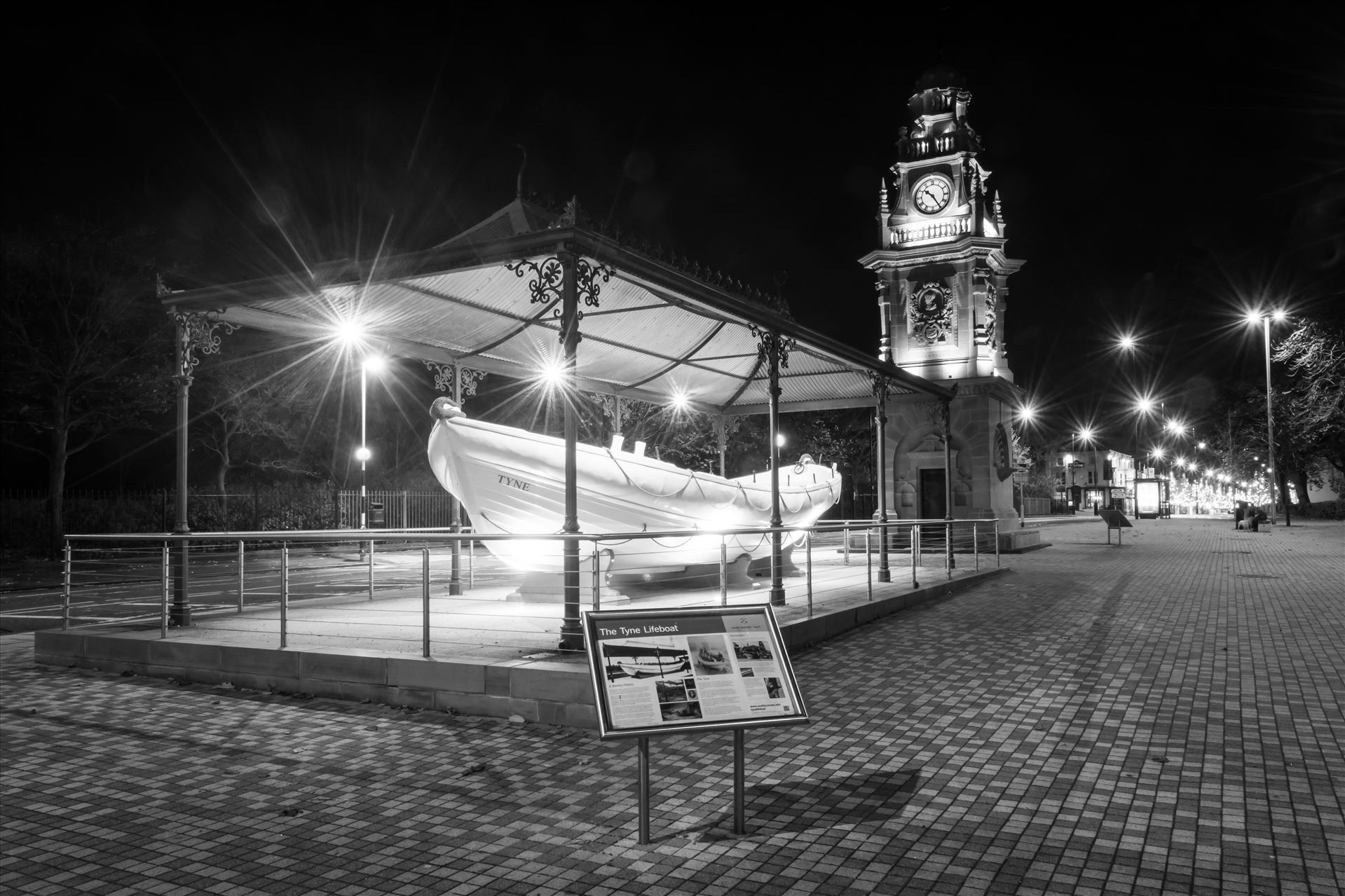 South Shields lifeboat (also in colour) - This is the old lifeboat in South Shields which is Britain’s second oldest preserved lifeboat. The boat, built by J.Oliver from South Shields in 1833, served the town for more than 60 years, with her crews saving the lives of 1,028 people. by philreay