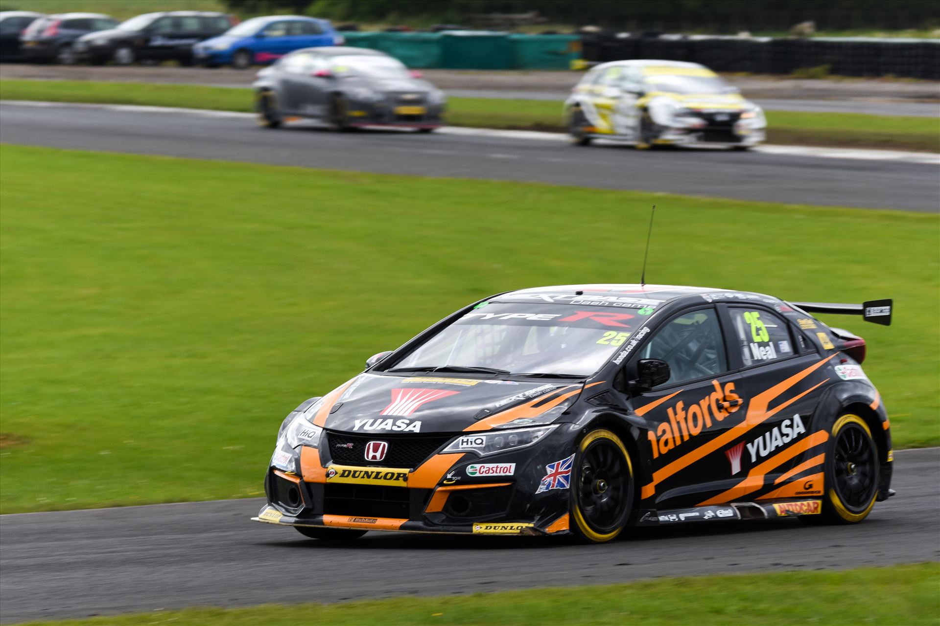 British Touring Car Championship at Croft circuit 20 -  by philreay