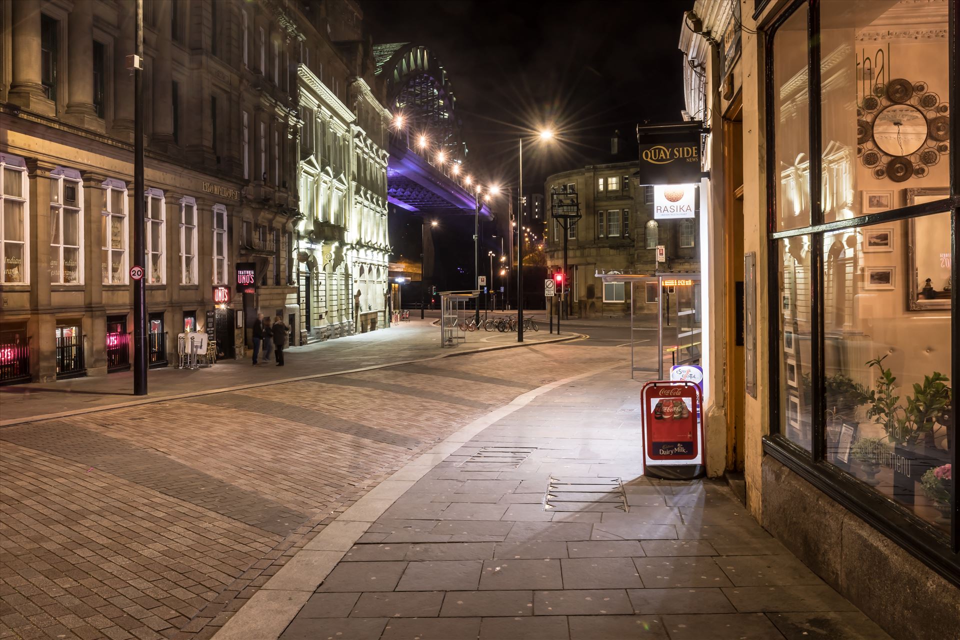 The Tyne Bridge from Dean st 2 -  by philreay