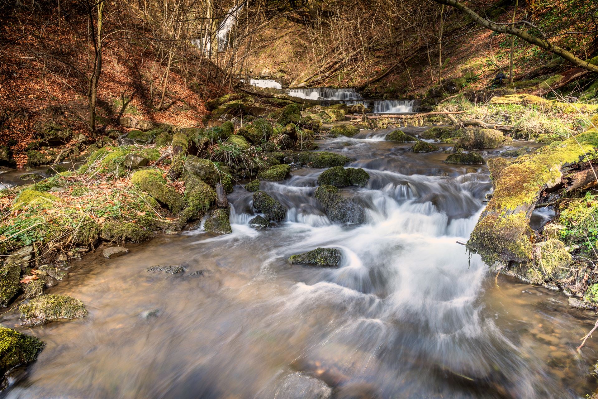 Scaleber Force - Scaleber Force,a stunning 40ft waterfall, is in a lovely location a mile or so above Settle in Ribblesdale on the road to Kirkby Malham in the Yorkshire Dales. by philreay