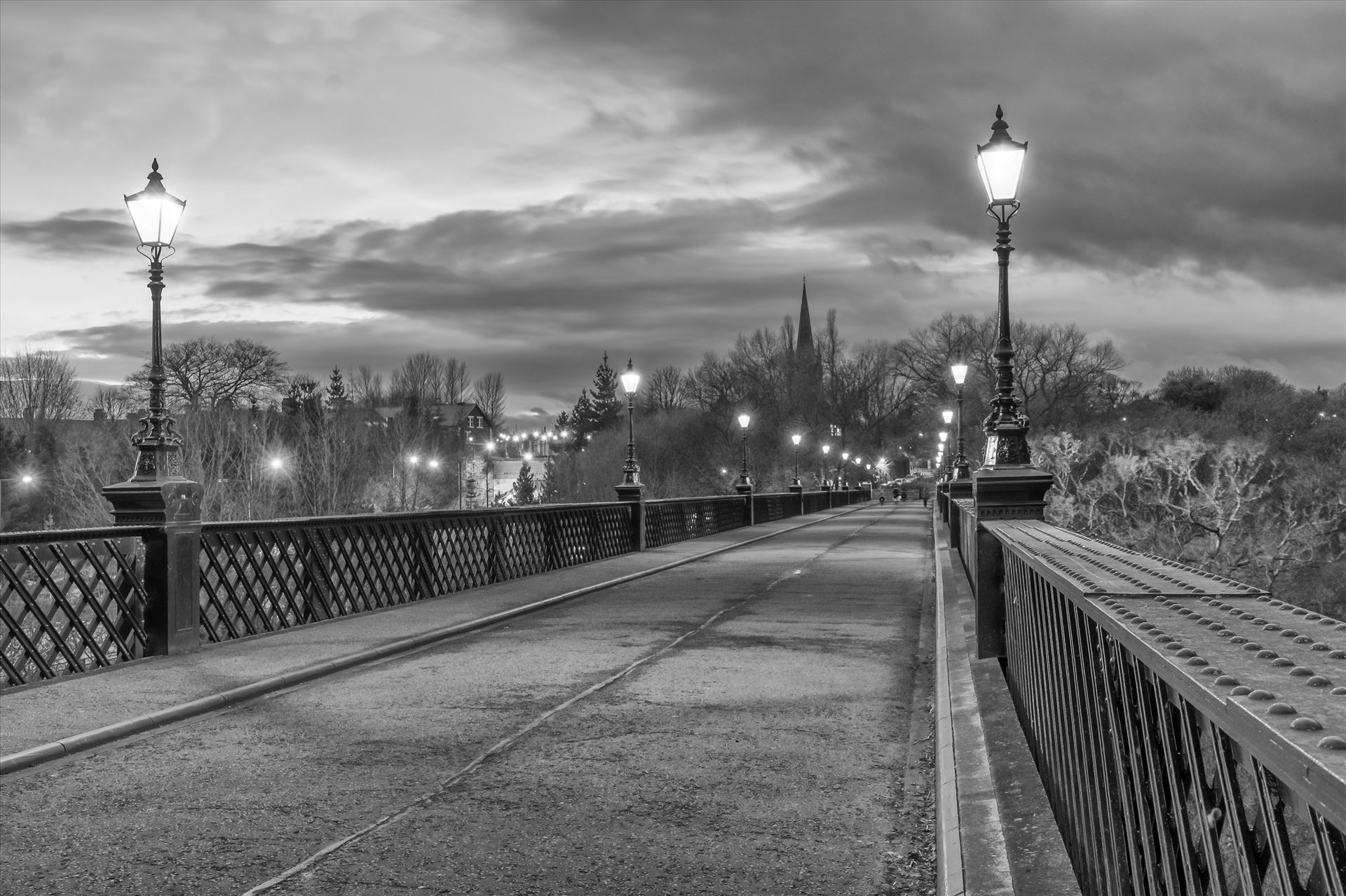 Armstrong Bridge - Armstrong Bridge was unique in its time, as it was designed to overcome subsidence problems arising from local mining in the Ouseburn Valley and Jesmond Dene. It crosses the River Ouseburn and connects the Newcastle suburbs of Heaton and Jesmond. by philreay