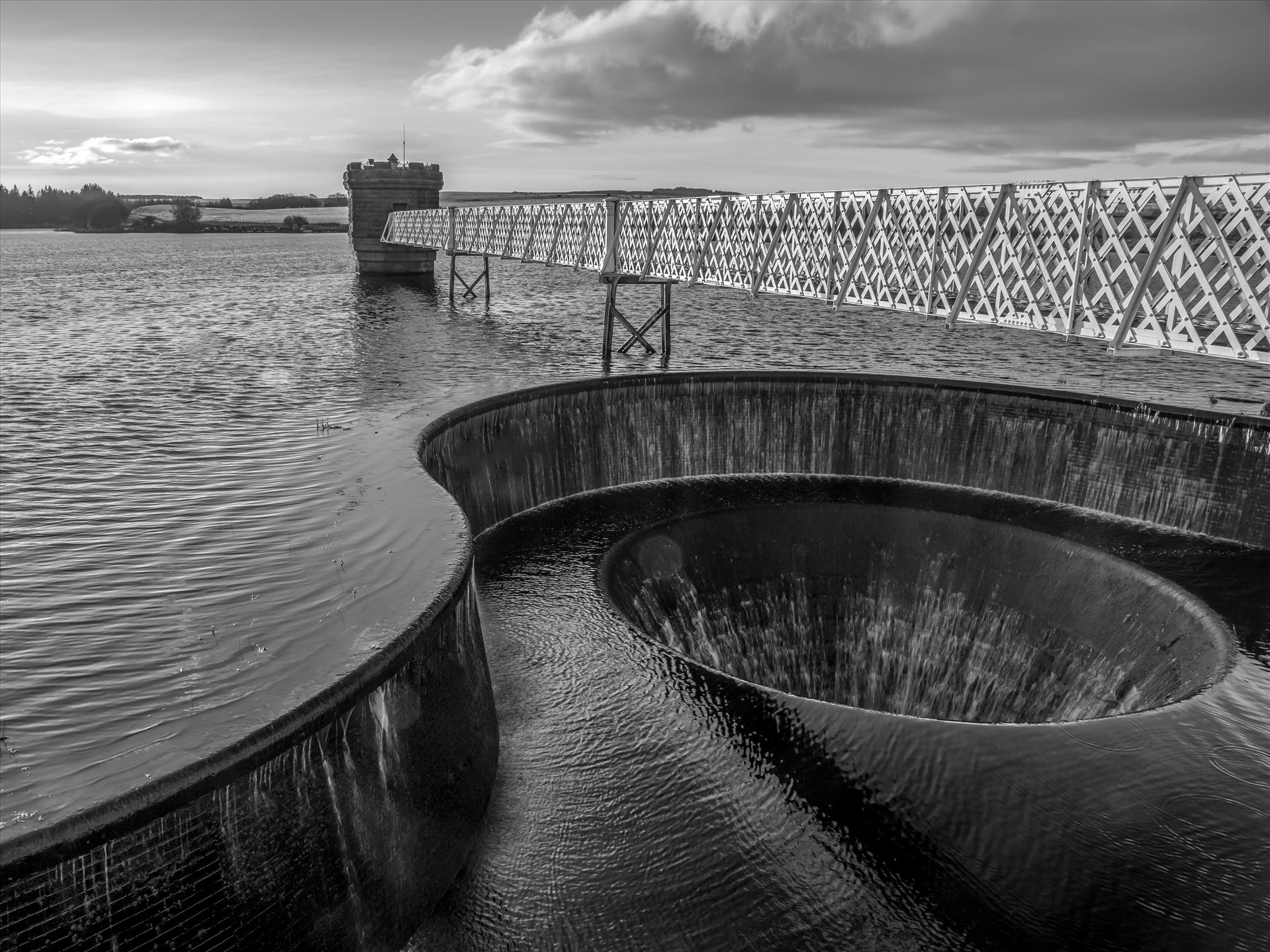 Fontburn Reservoir, Northumberland. -  by philreay