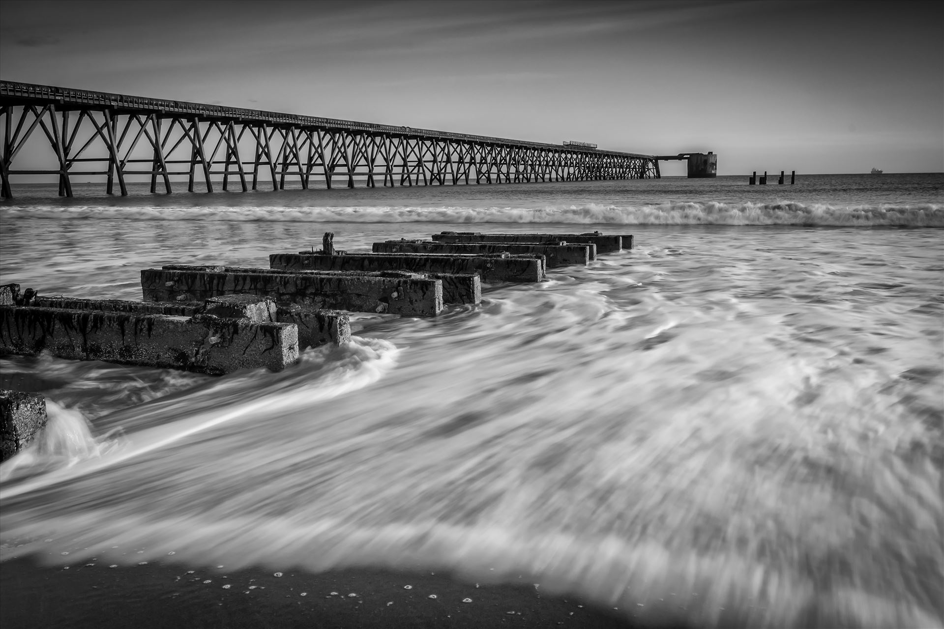 Steetley Pier, Hartlepool -  by philreay