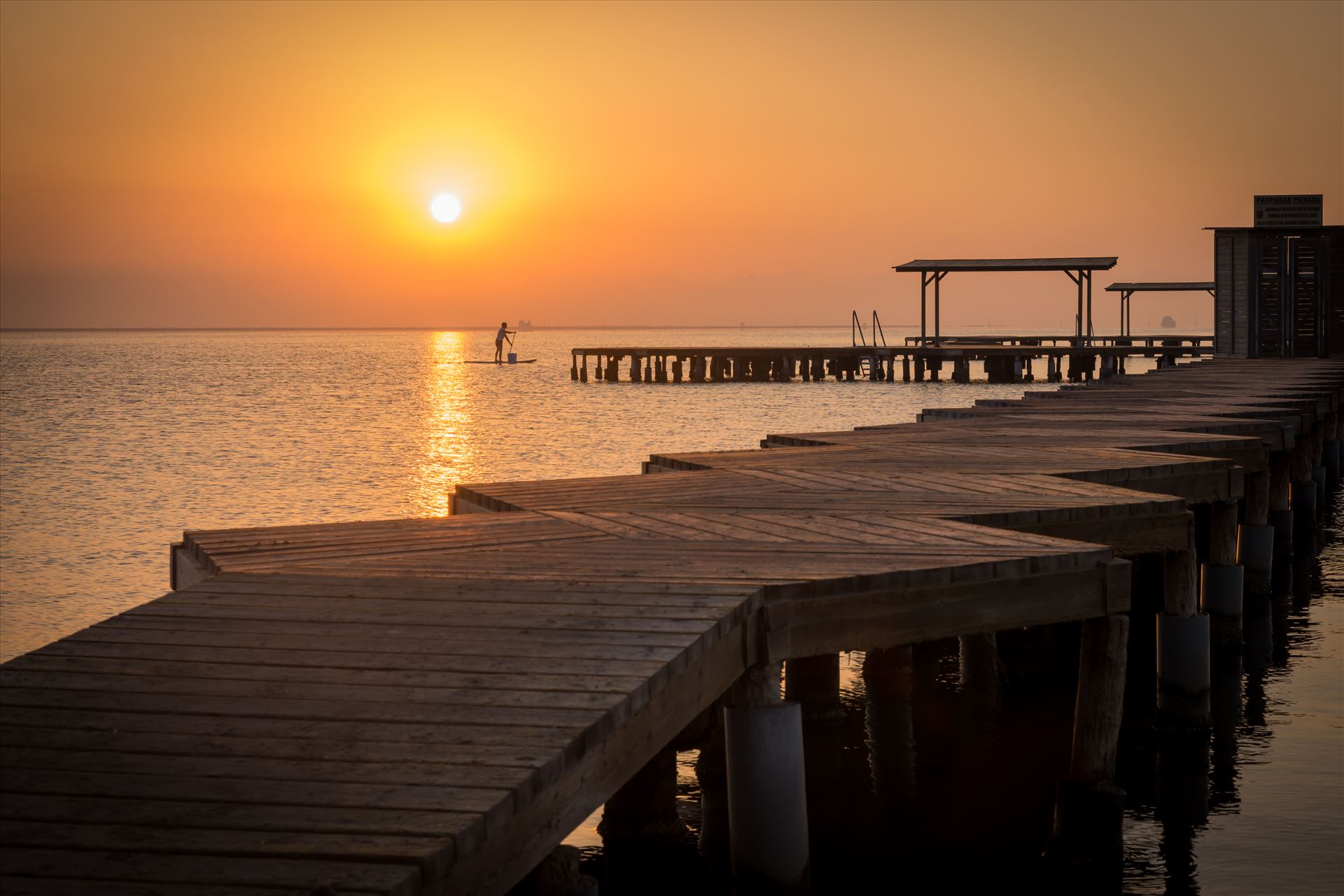 Sunrise at Santiago de la Ribera