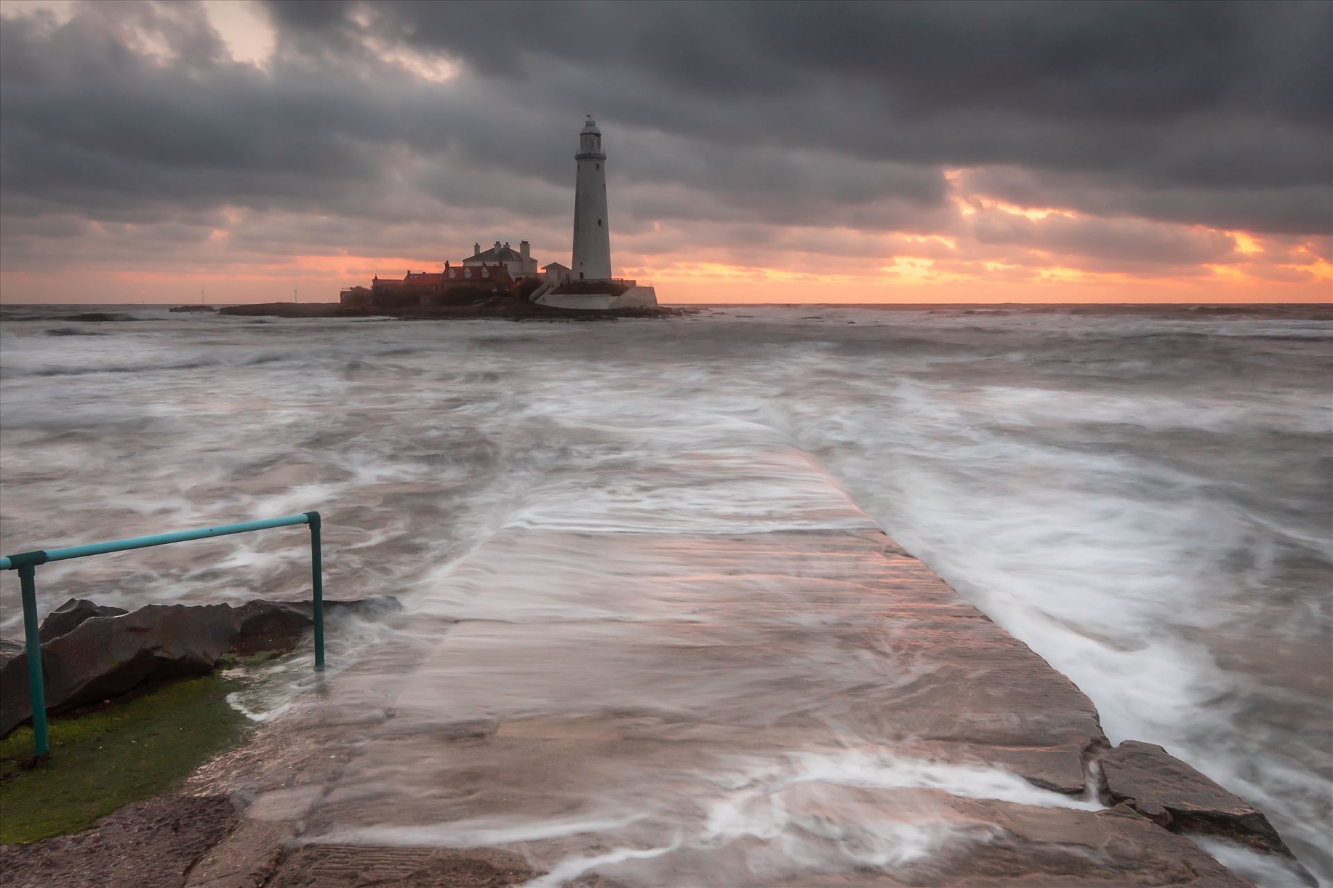 St Mary`s Lighthouse & island