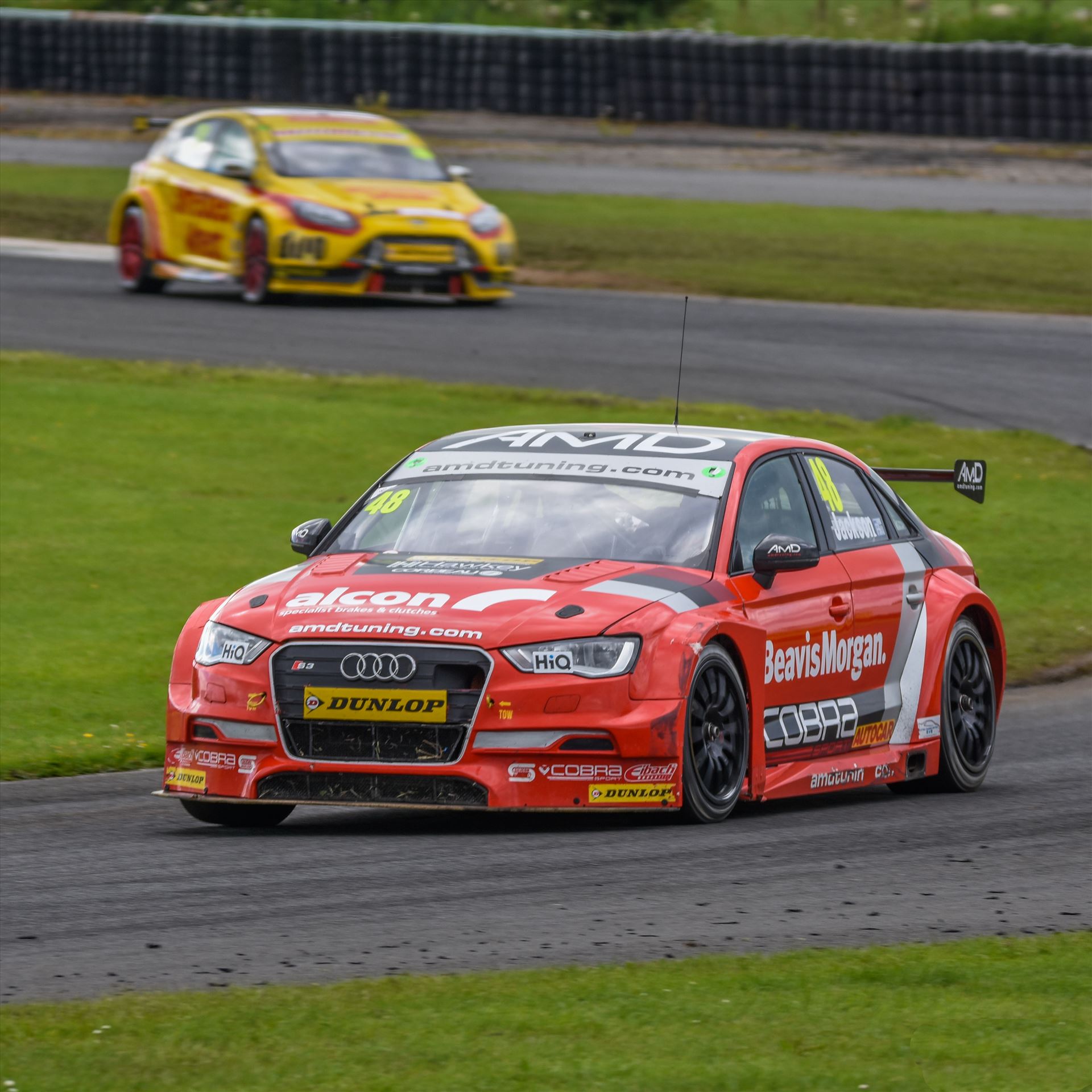 British Touring Car Championship at Croft circuit 18 -  by philreay