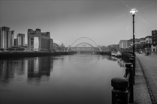 Newcastle/Gateshead Quayside - The River Tyne taken from Newcastle quayside