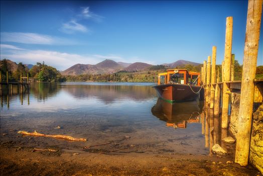 Derwentwater is one of the principal bodies of water in the Lake District National Park in north west England.