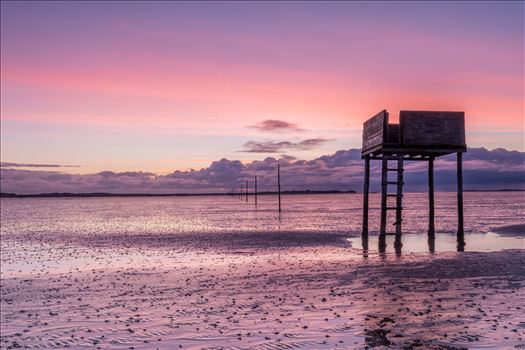 Sunrise at Holy Island - The Holy Island of Lindisfarne is a tidal island off the northeast coast of England. It is also known just as Holy Island & is now a popular destination for visitors to the area.