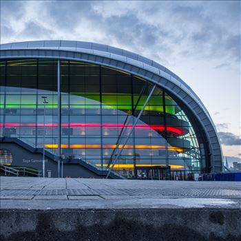 The Sage building is a concert venue and also a centre for musical education, located in Gateshead on the south bank of the River Tyne, in the North East of England. It opened in 2004.