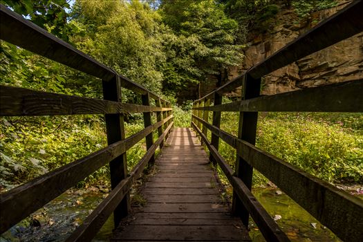 A wooden bridge - 