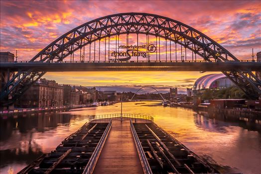 Sunrise over the Tyne - 