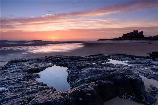 Bamburgh Castle & beach - 