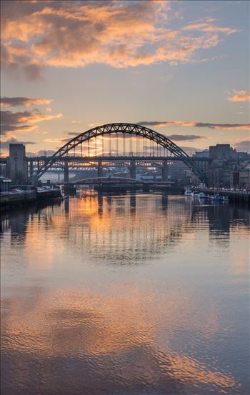 Sunset on the Tyne - 