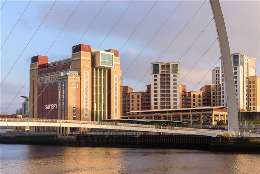 The Baltic centre for contemporary arts was opened in 2002 & is housed in a converted flour mill that was originally opened in 1950 by Rank Hovis.