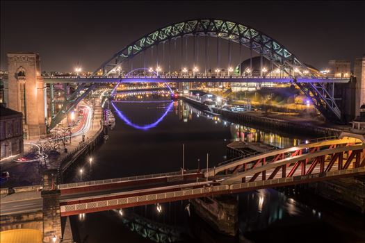 The Tyne at night 1 - 
