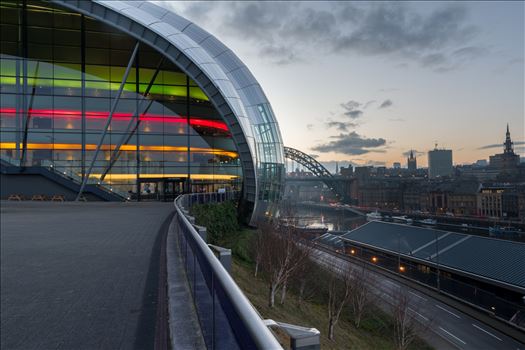 The Sage building is a concert venue and also a centre for musical education, located in Gateshead on the south bank of the River Tyne, in the North East of England. It opened in 2004.