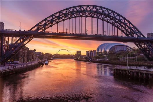 The Tyne at sunrise - 