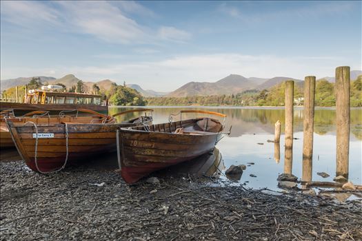 Derwentwater is one of the principal bodies of water in the Lake District National Park in north west England.