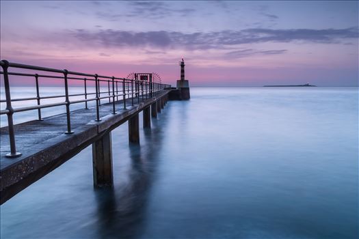 Preview of Amble pier at sunrise