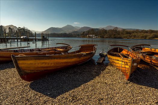 Rowing boats at Derwentwater - 