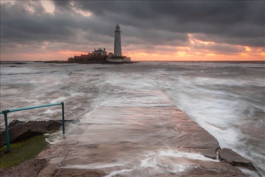 St Mary`s Lighthouse & island - 